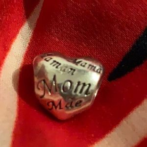 RETIRED Silver Pandora Mom Charm